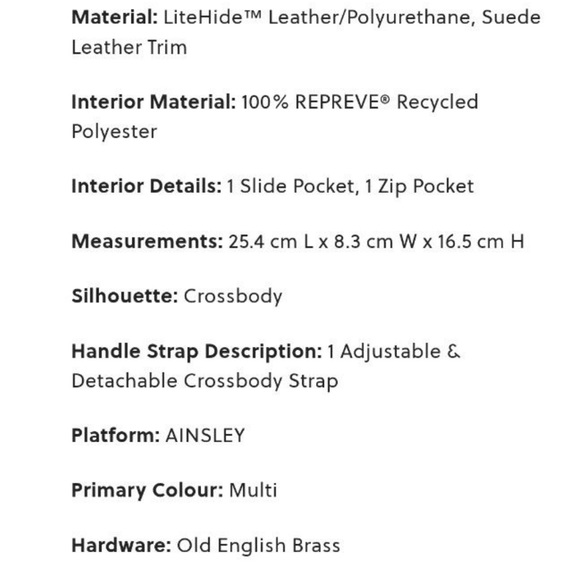 Fossil Ainsley crossbody - Picture 5 of 5